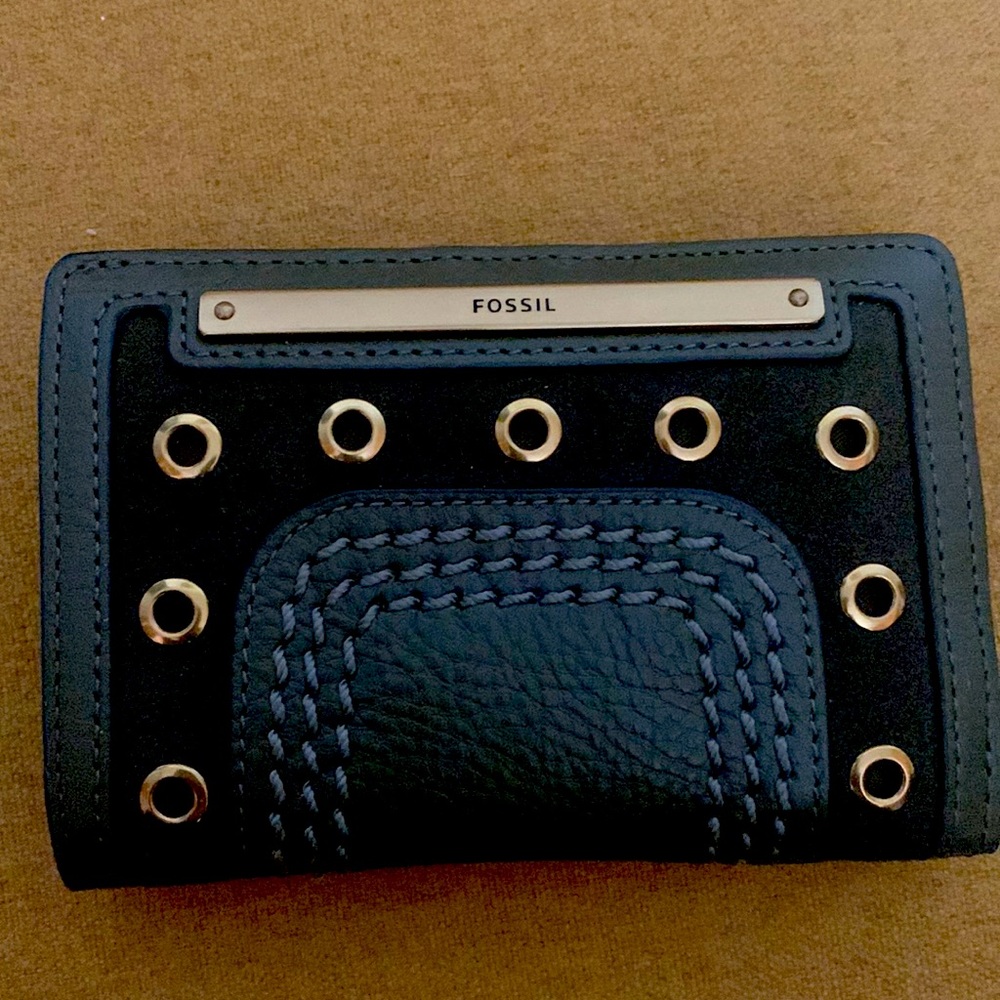Green Fossil wallet